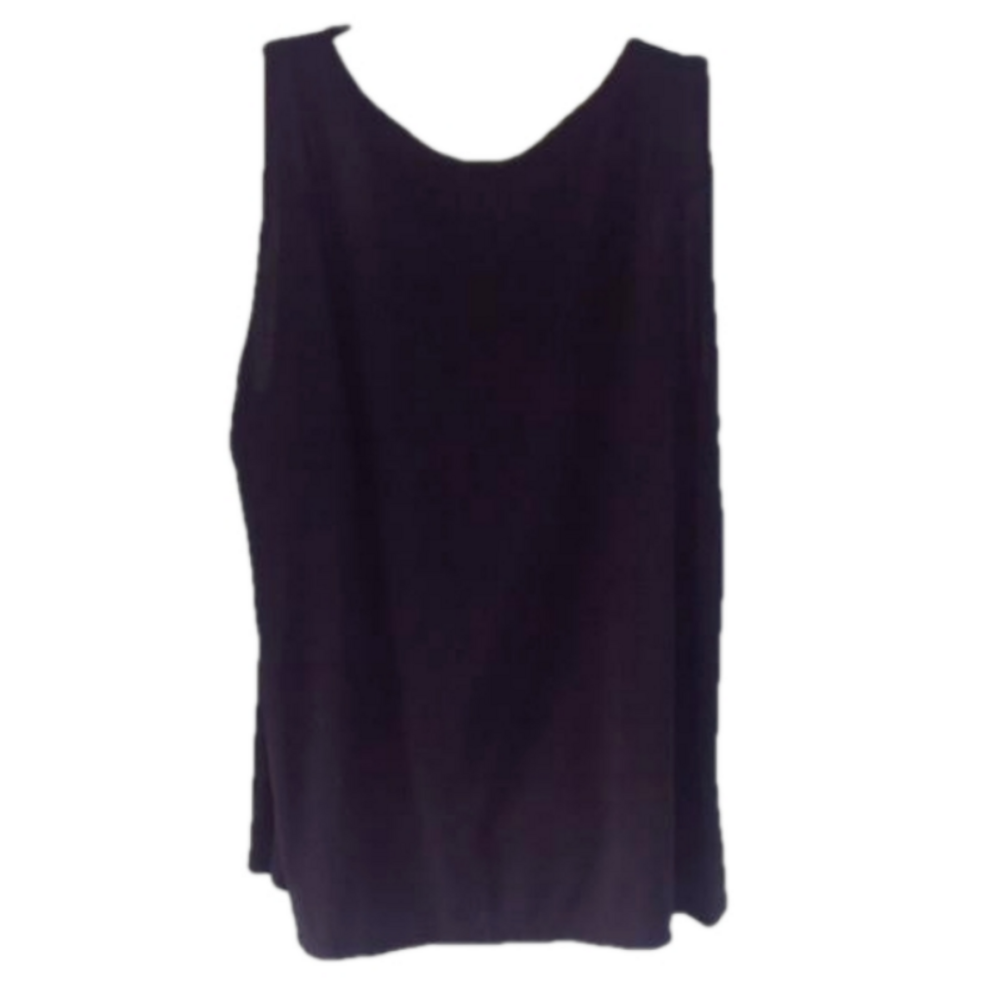 2/25 Penningtons Black Cowl Neck Draped Sleeveless Blouse - Picture 4 of 9